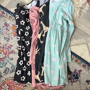 H&M Kids Dress Set - Black, Pink, Mint